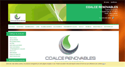 Desktop Screenshot of coalcerenovables.com