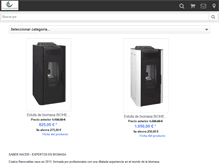 Tablet Screenshot of coalcerenovables.com